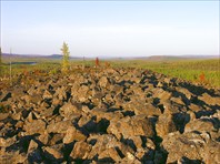38 разрушенная вершина горы